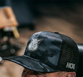 Navy Camo Hat