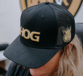 HOG Twill Trucker Cap