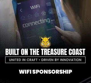 Built on the Treasure Coast- Wi-Fi Sponsor