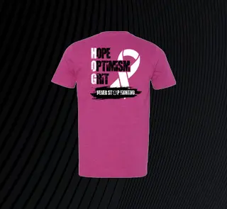 Hog Breast Cancer Awareness T-Shirt: Pink