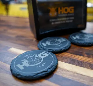 Hog Coasters - Set of 4