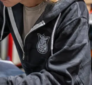 Hog Ladies Camp Zip-Up Hoodie